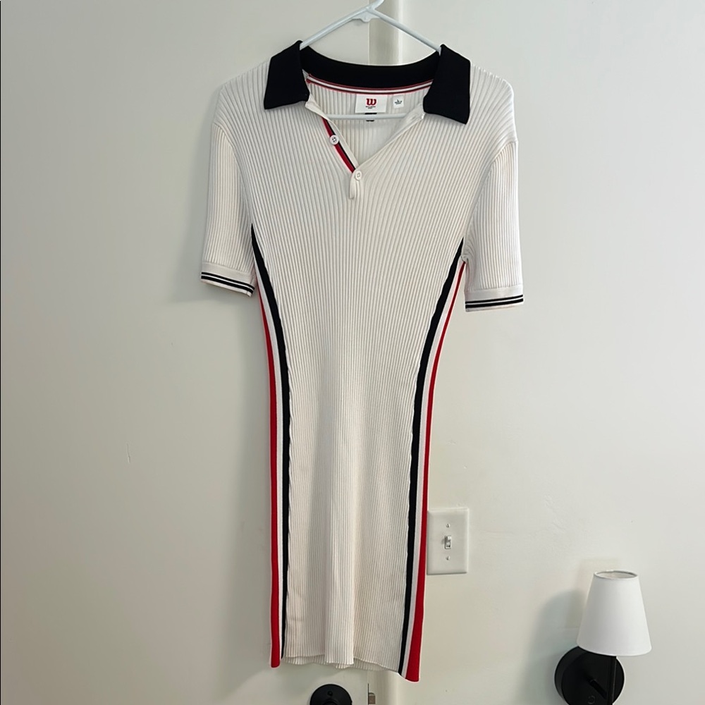 Wilson Sporty White Polo Sheath Dress